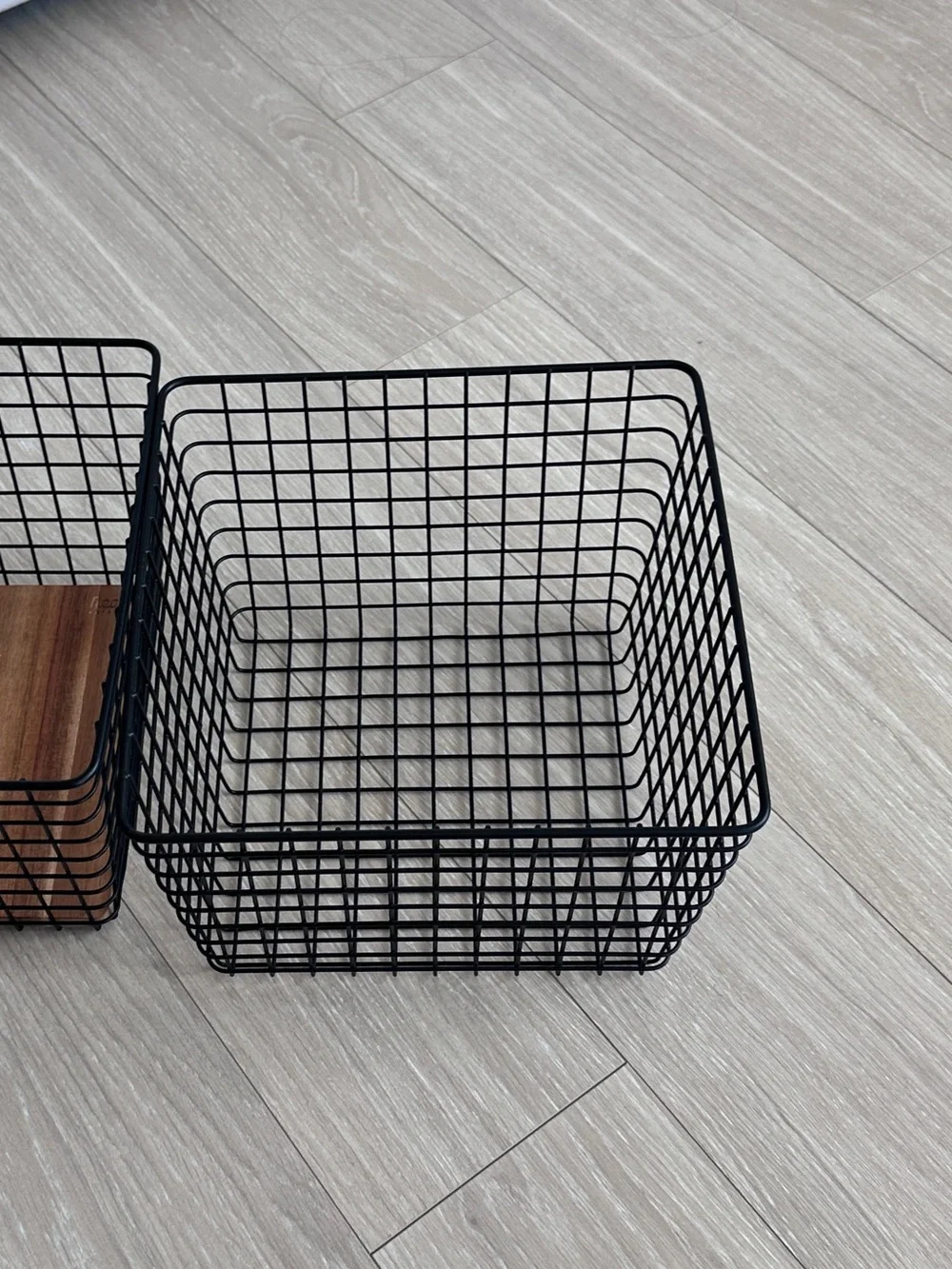 Neat Method Grid Baskets - Storage and Organization Pantry Office - Set of 2